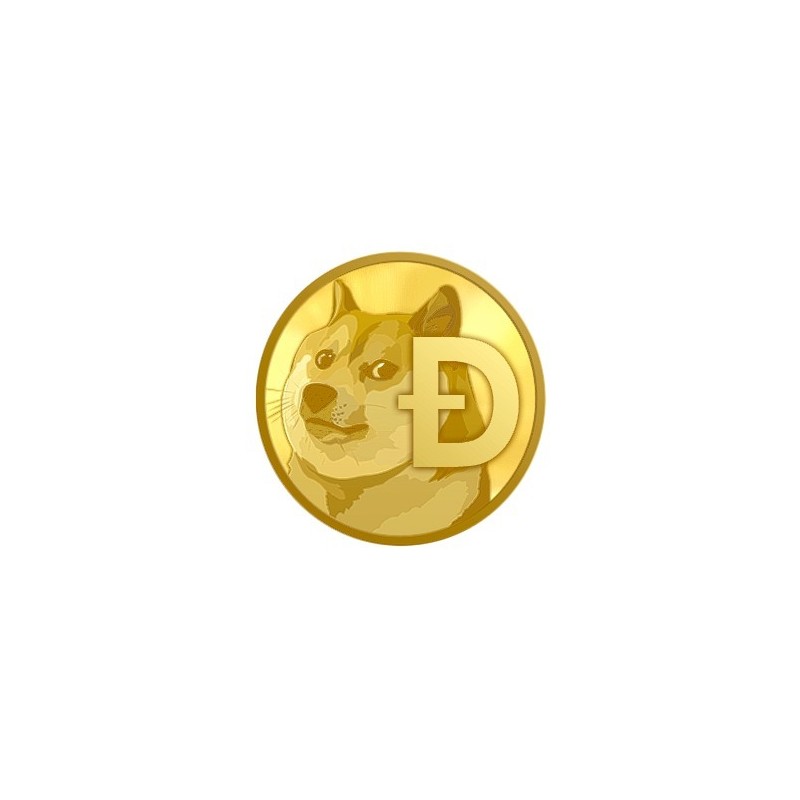 dogecoin sticker